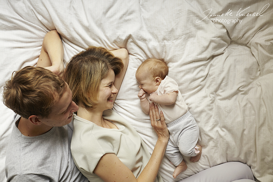 Zeitpunkt für Babyfotos