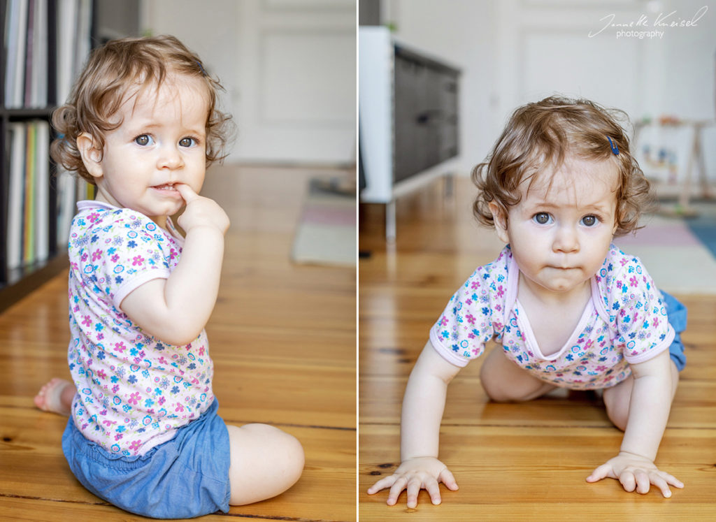 Zeitpunkt für Babyfotos