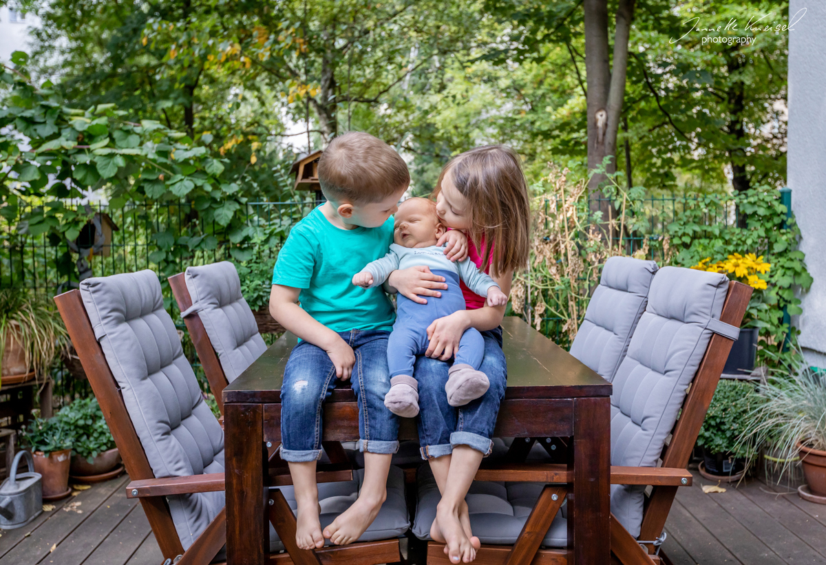 Familienfoto Homestory