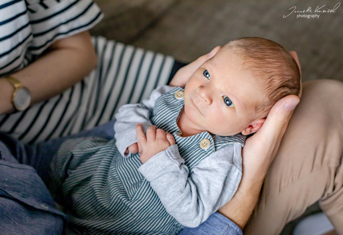 Babyfotoshooting zu Hause