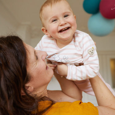 Kinder zum lachen bringe Fotoshooting