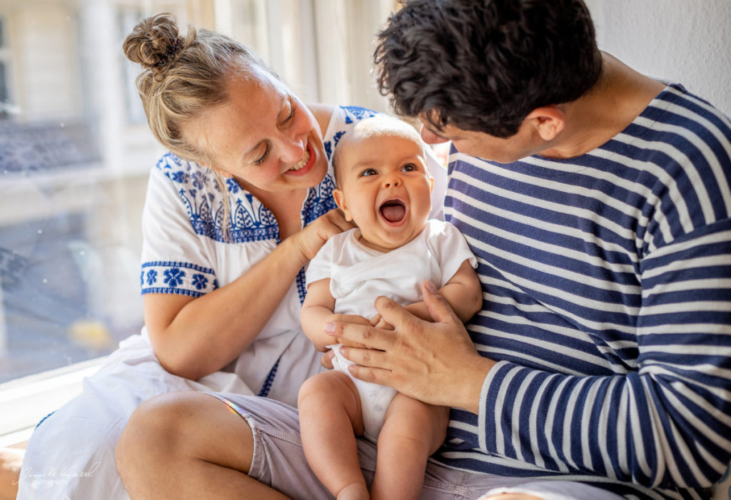 Zeitpunkt für Babyfotos