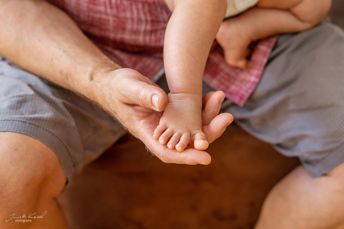 Babyshooting zu Hause