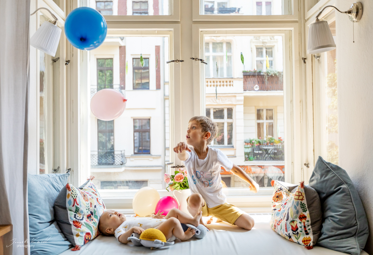 Babyshooting zu Hause