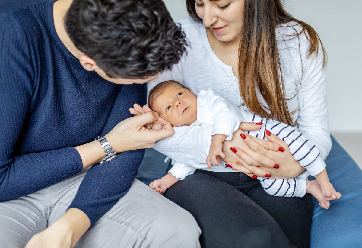 Babyfotos vom Babyglück