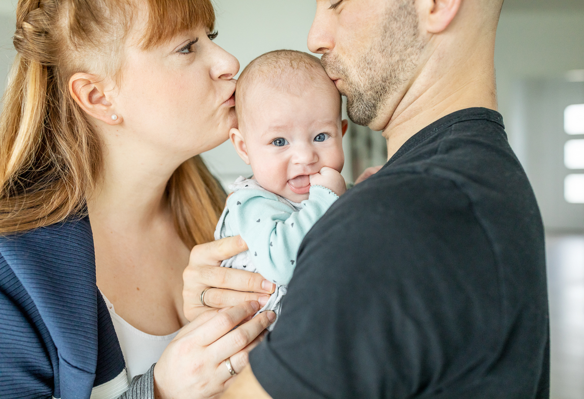 Familienfotos mit Baby