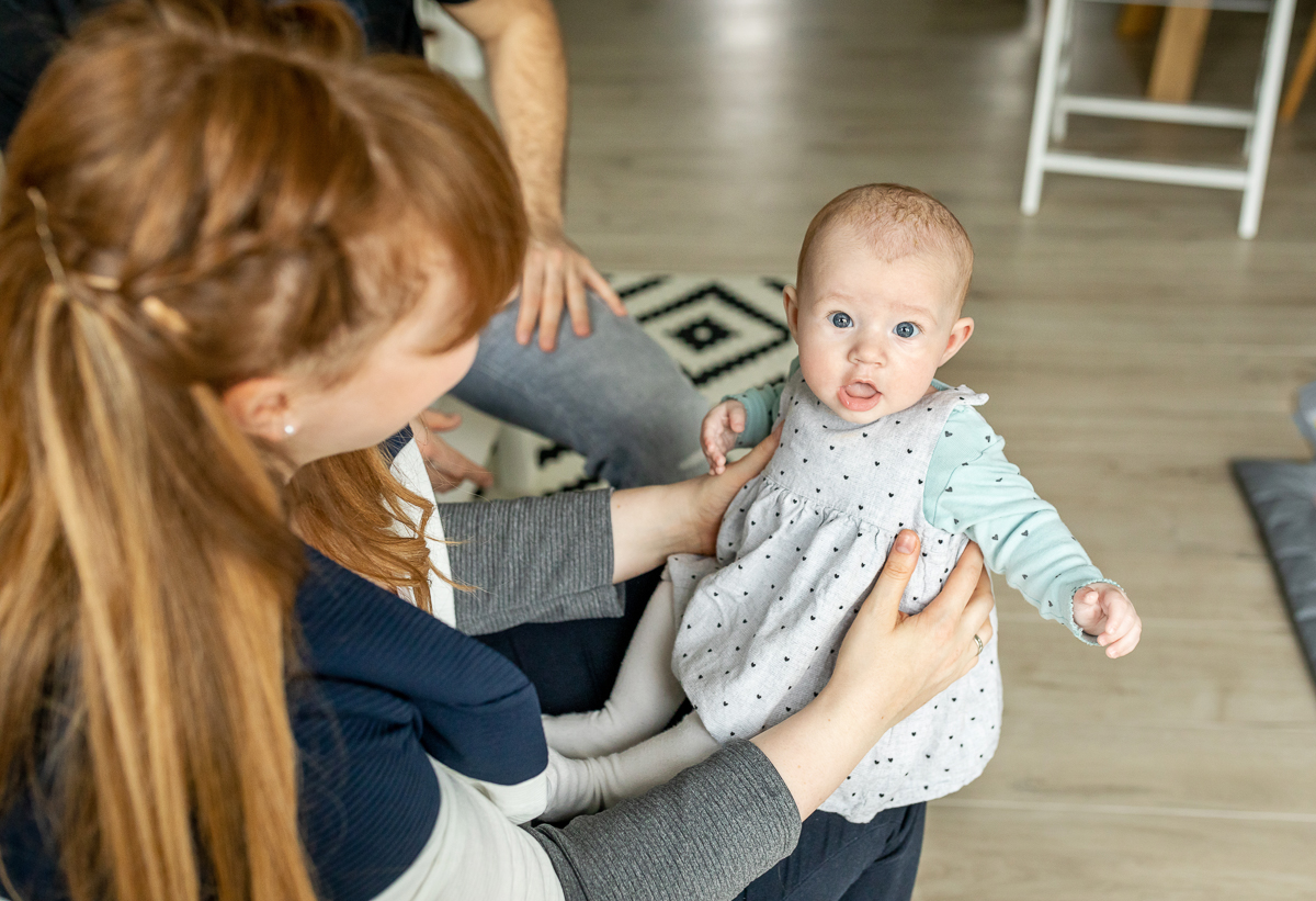 Familienfotos mit Baby