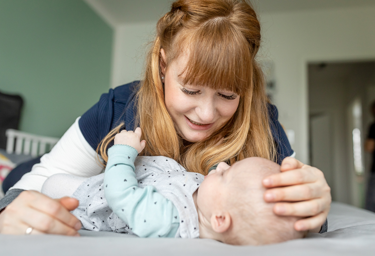 Familienfotos mit Baby
