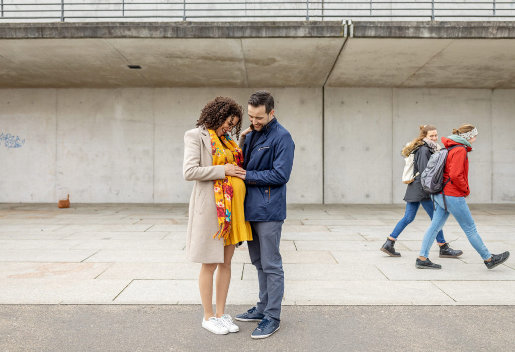 packende Babybauch Fotografie