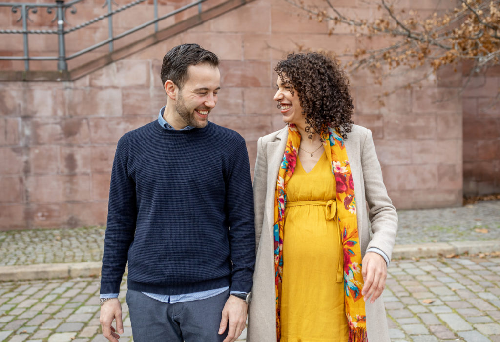 packende Babybauch Fotografie