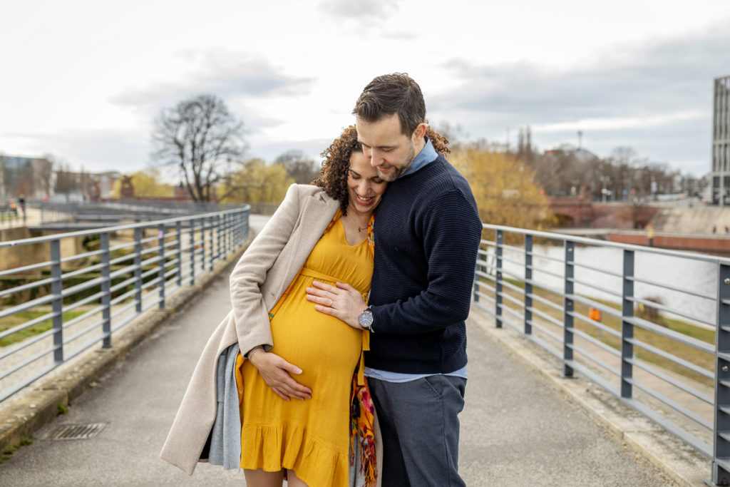 packende Babybauch Fotografie