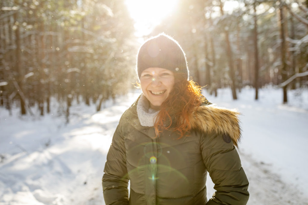 Coole Familienfotos im Winter Wonderland, Outdoor Familienshooting