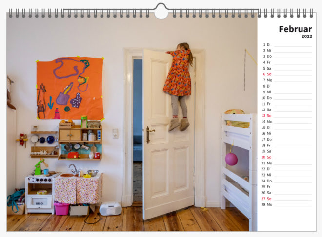 Kinder Kalender 2021, Kalender Kindermotive, Kinderkalender Berlin