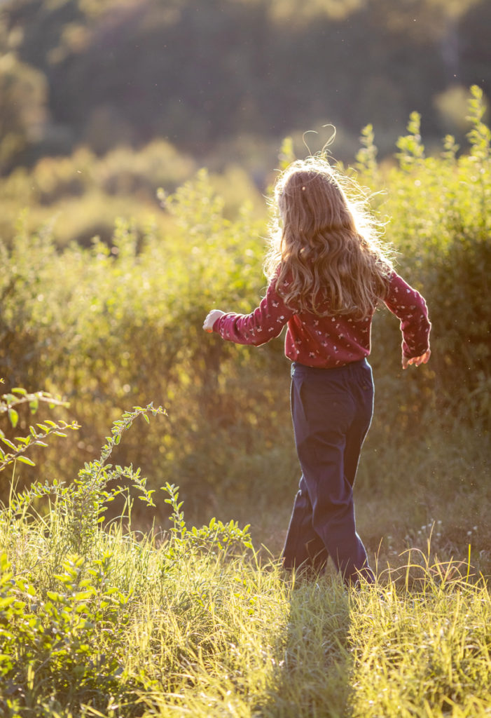 Familienfotos draußen im Herbst in Berlin