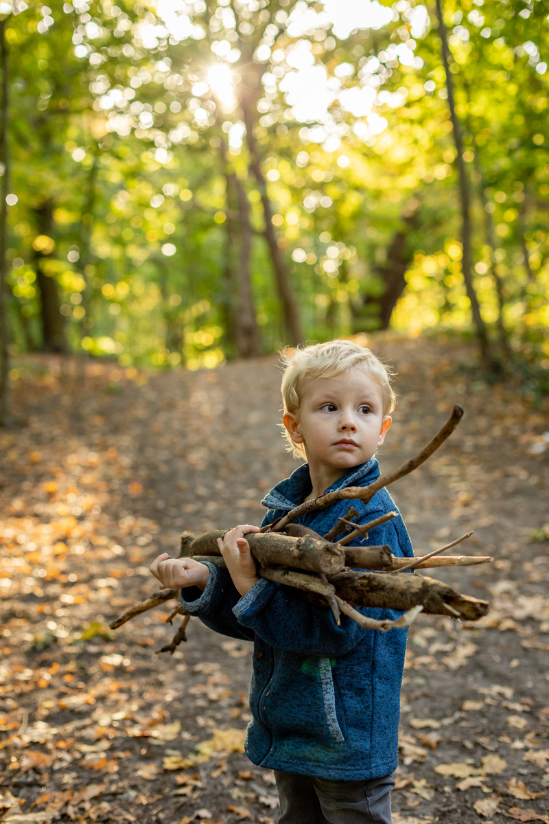 Fotoshooting Herbst Familie