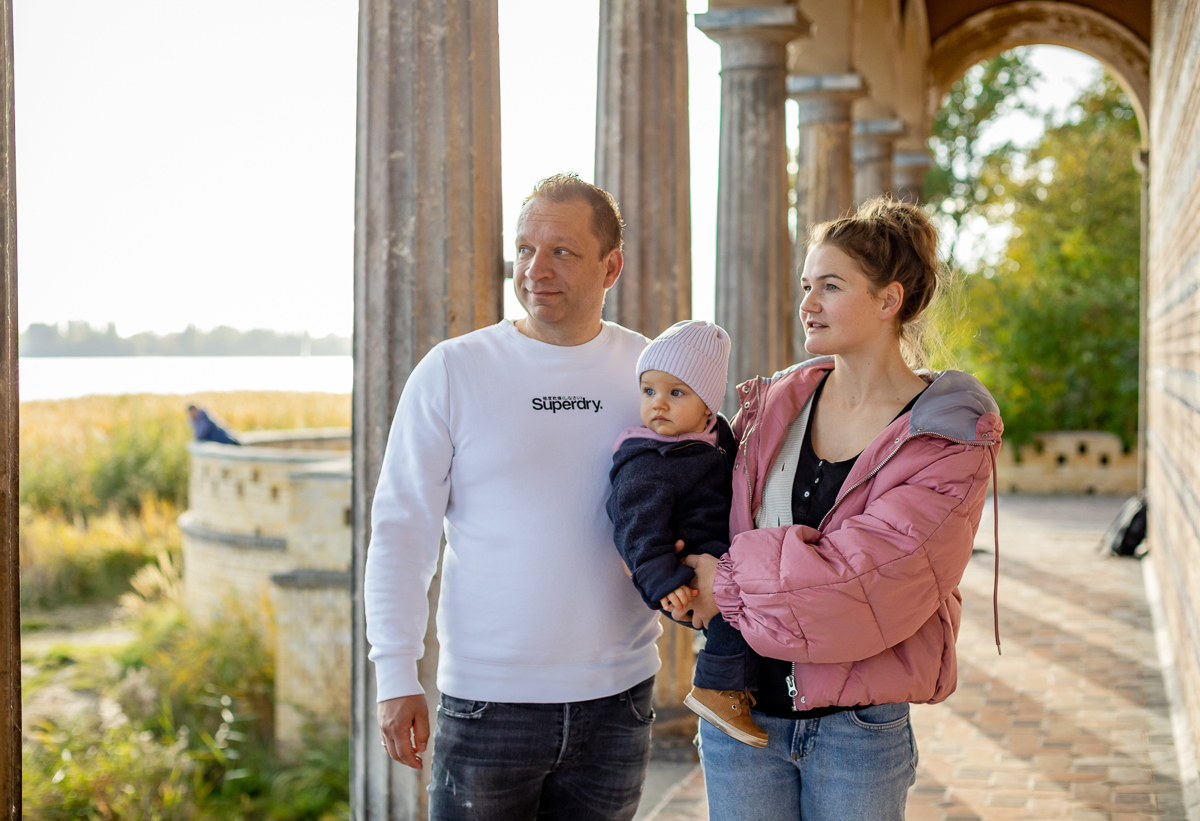 Familienfotos modern