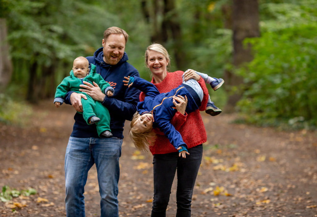 Fotoshooting Herbst Familie