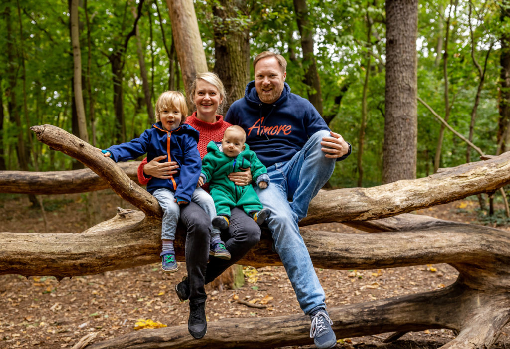 Fotoshooting Herbst Familie