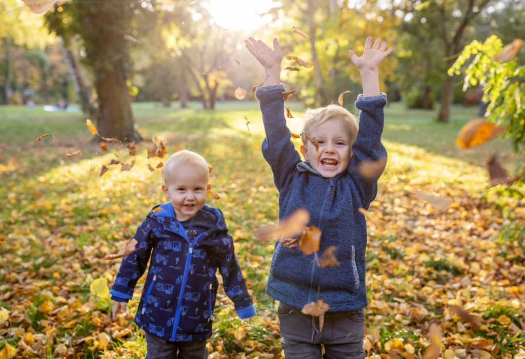 Fotoshooting Herbst Familie