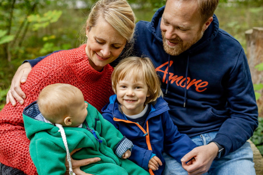 Fotoshooting Herbst Familie