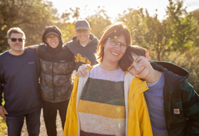 Familienfotos mit Teenager, Familien Fotoshooting Teenager