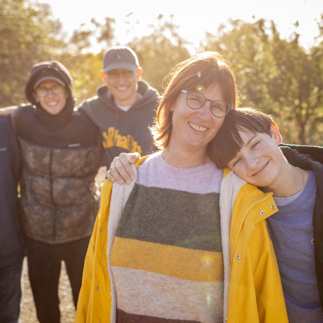 Familienfotos mit Teenager, Familien Fotoshooting Teenager