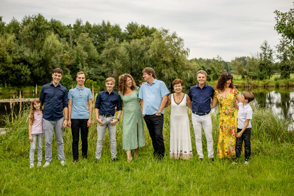 Großfamilien Fotoshooting