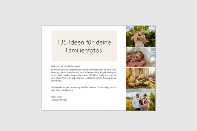 135 Tipps für deine Familienfotos von Jannette Kneisel eBook